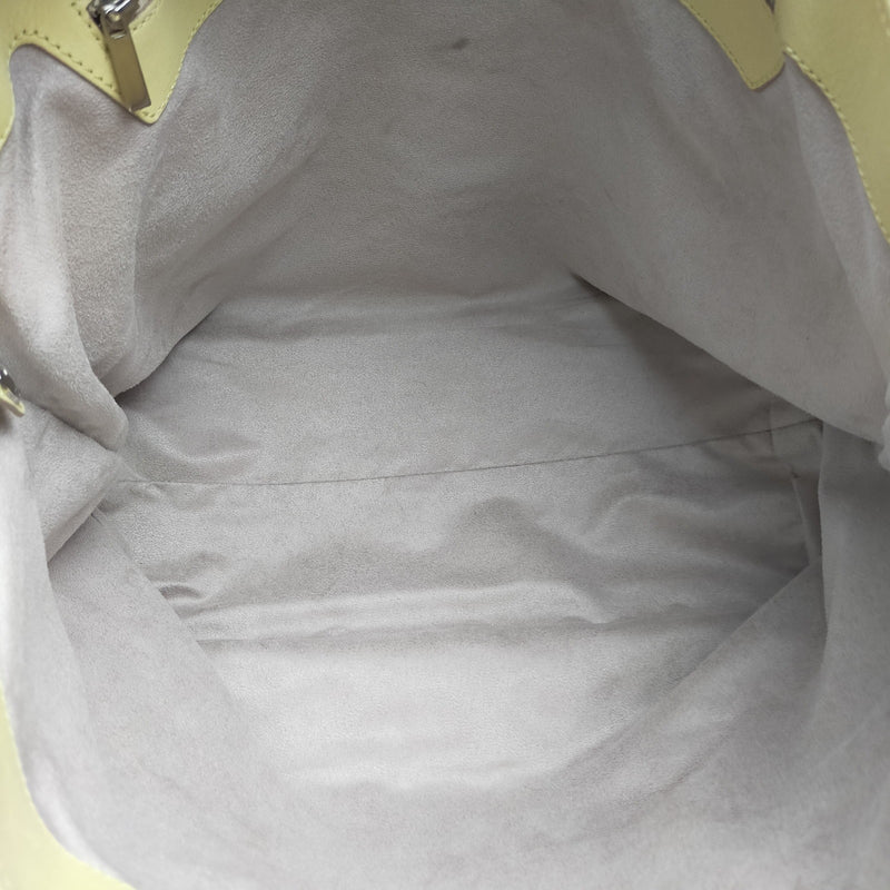 Jimmy Choo Tote Bag Yellow Leather