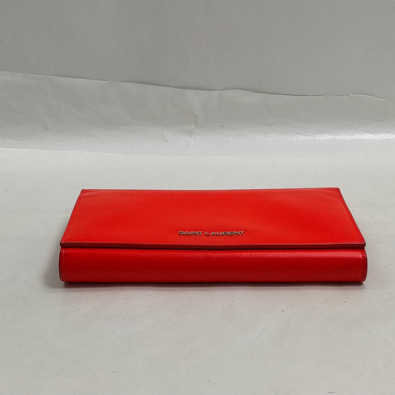 Saint Laurent Hand Bag Red Leather