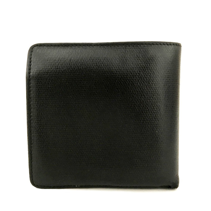 Chanel Coco Button Leather Bifold Wallet