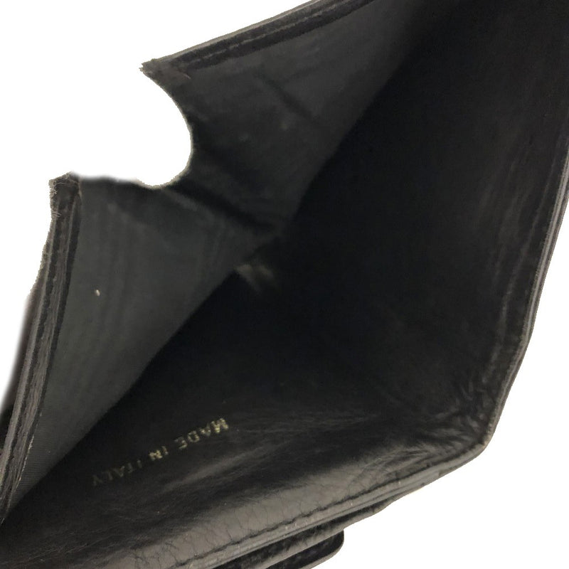 Chanel Cc Logo Grained Calfskin Bifold