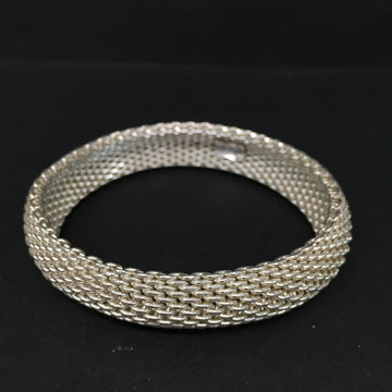 Tiffany&Co. Silver Somerset Mesh Bangle