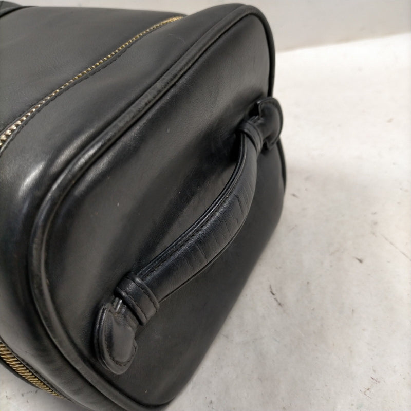 Chanel Vanity Bag Black Lamb Skin