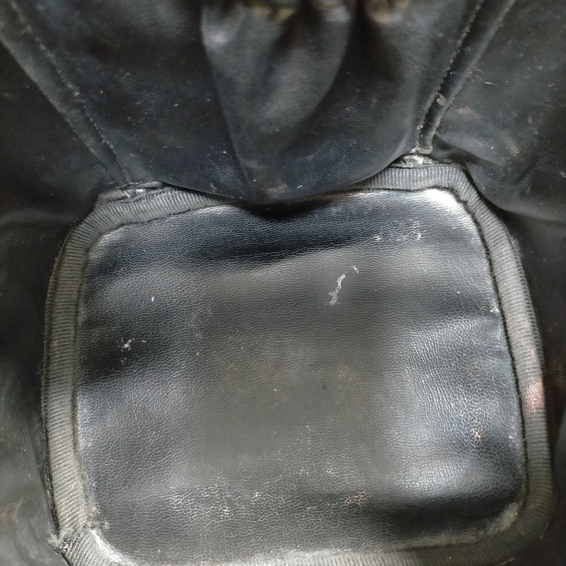 Chanel Vanity Bag Black Lamb Skin