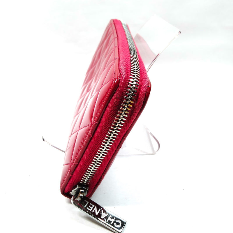 Chanel Long Wallet Pink Enamel