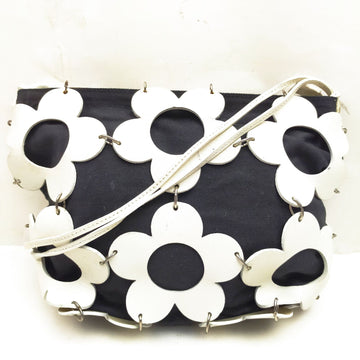 Celine Shoulder Bag White Leather