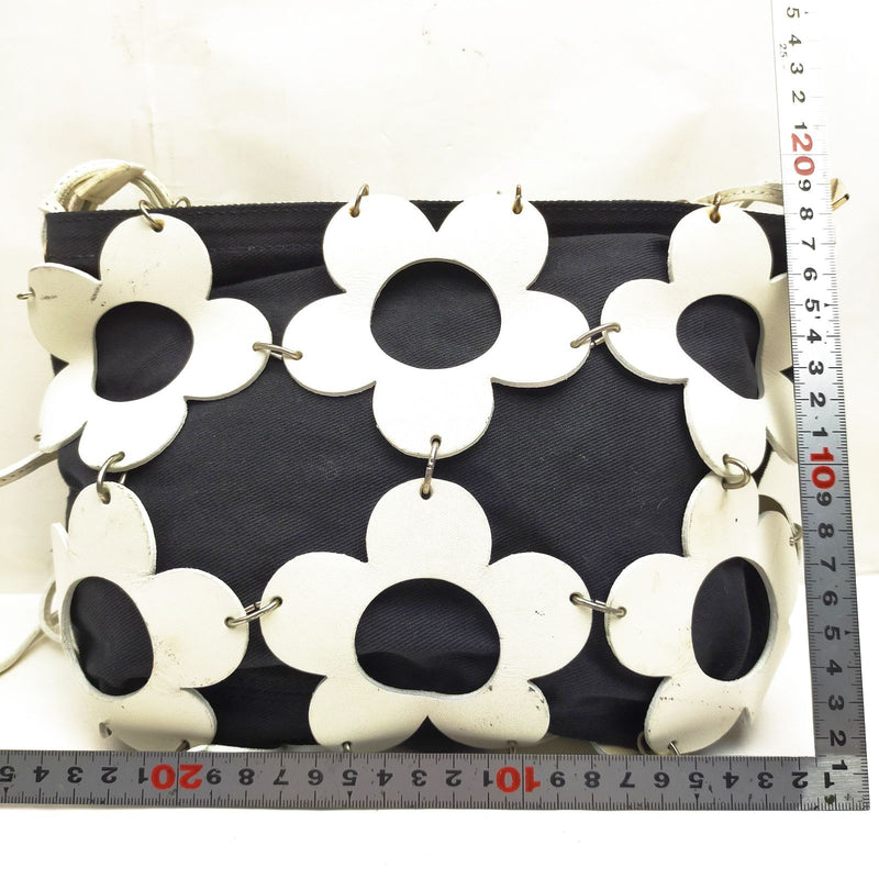 Celine Shoulder Bag White Leather