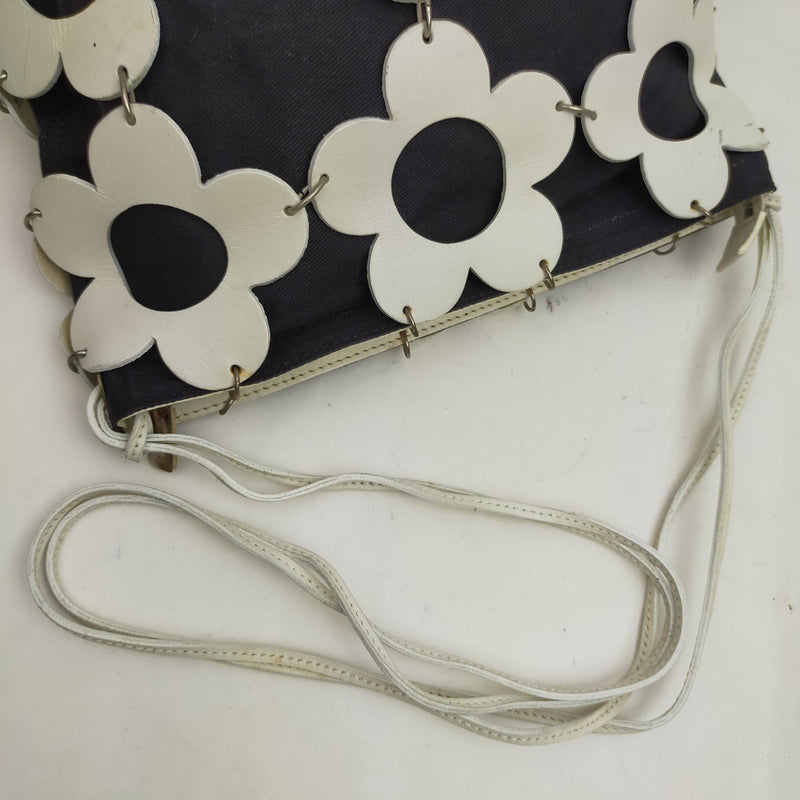 Celine Shoulder Bag White Leather