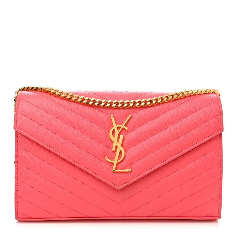 Saint Laurent Grain De Poudre Matelasse