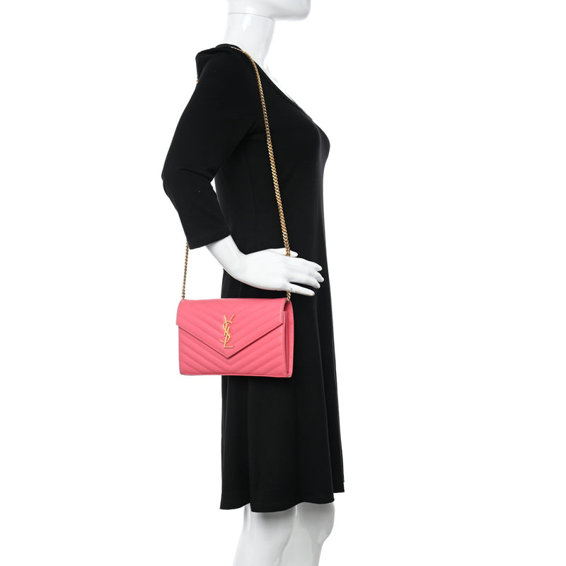 Saint Laurent Grain De Poudre Matelasse