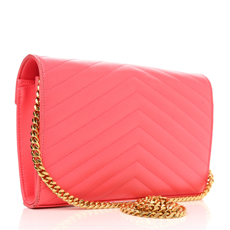 Saint Laurent Grain De Poudre Matelasse