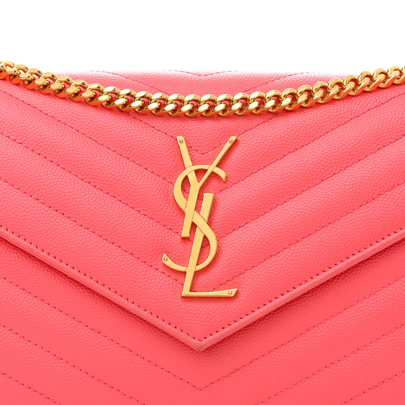Saint Laurent Grain De Poudre Matelasse