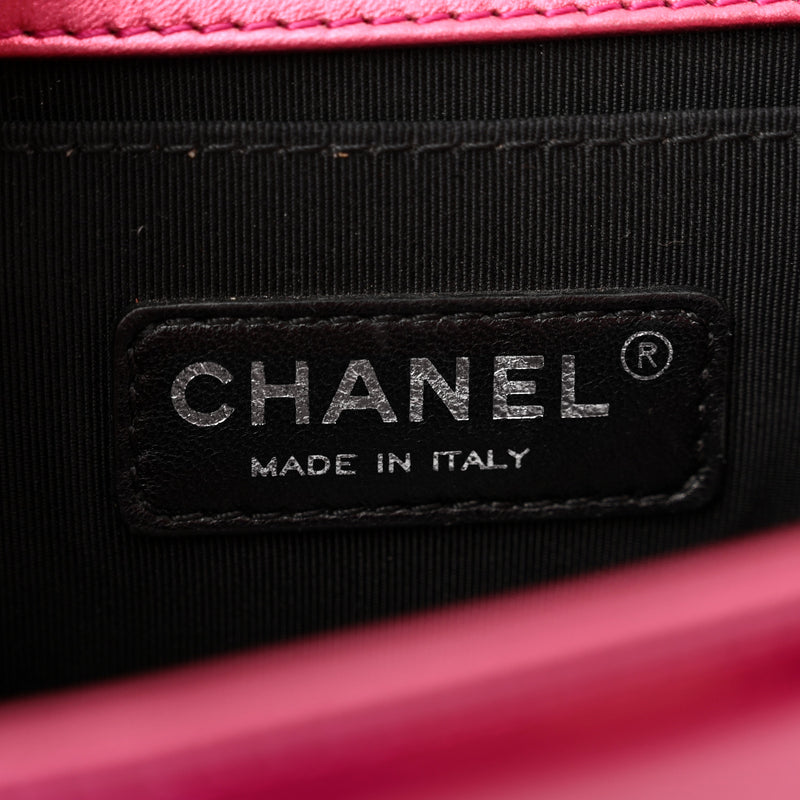 Chanel Metallic Patent Calfskin Quilted