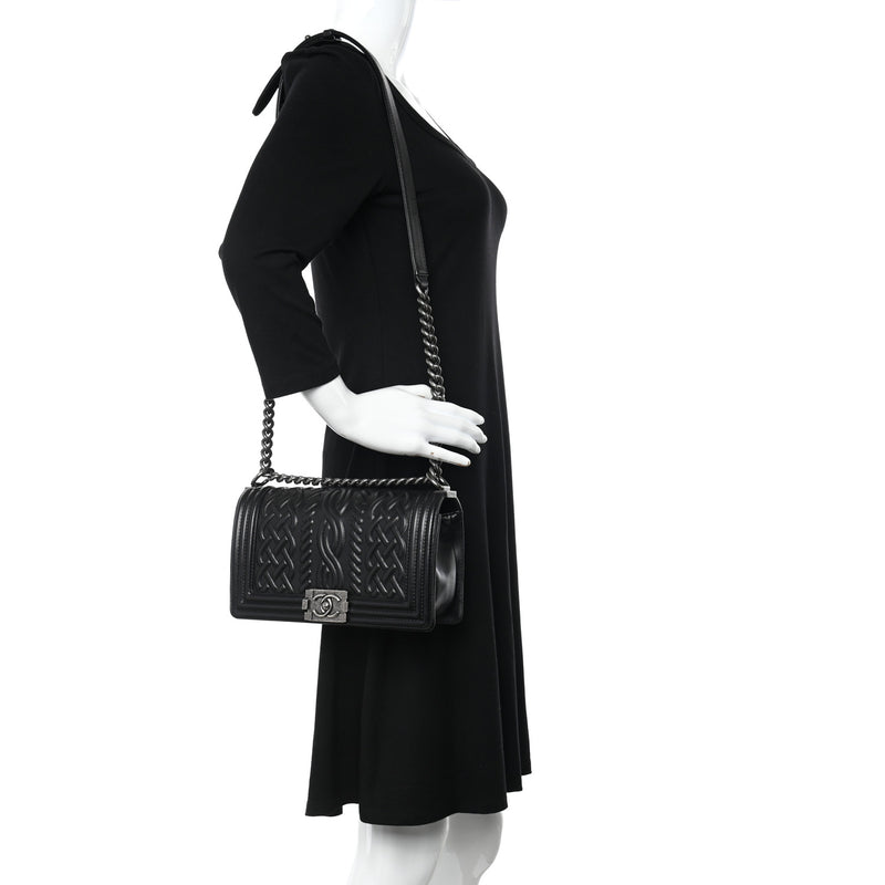 Chanel Lambskin Medium Celtic Boy Flap