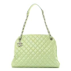 Chanel Patent Quilted Large Just