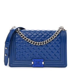 Chanel Patent Calfskin Quilted New
