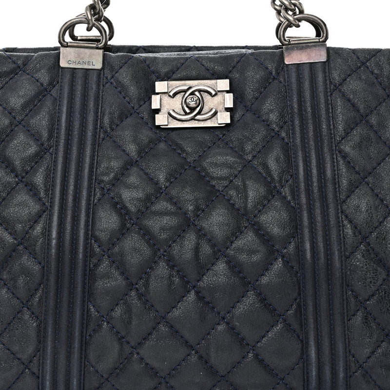 Chanel Iridescent Calfskin Quilted Large