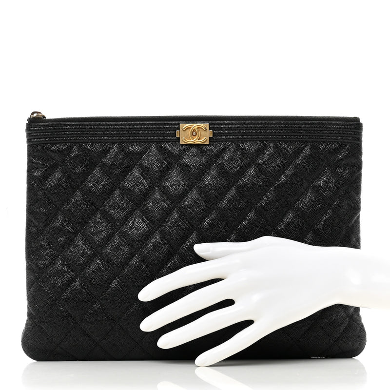 Chanel Caviar Quilted Medium Boy
