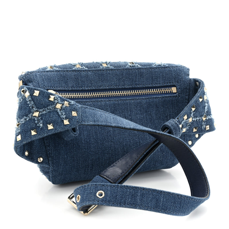 Valentino Garavani Denim Rockstud Spike