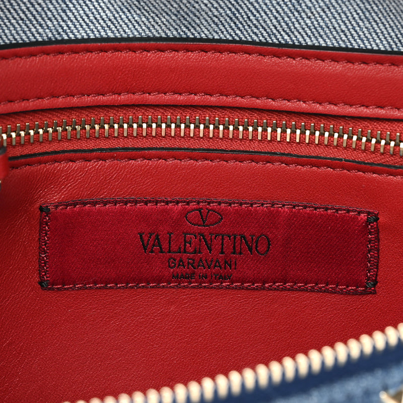 Valentino Garavani Denim Rockstud Spike