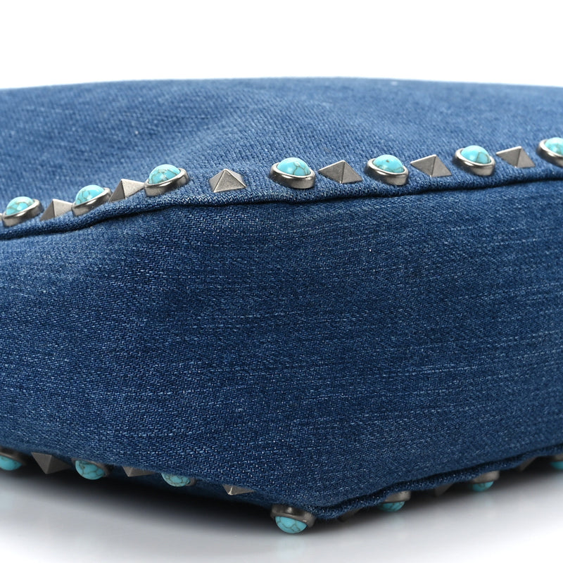 Valentino Garavani Denim Small Guitar