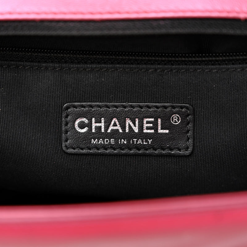 Chanel Metallic Patent Quilted New