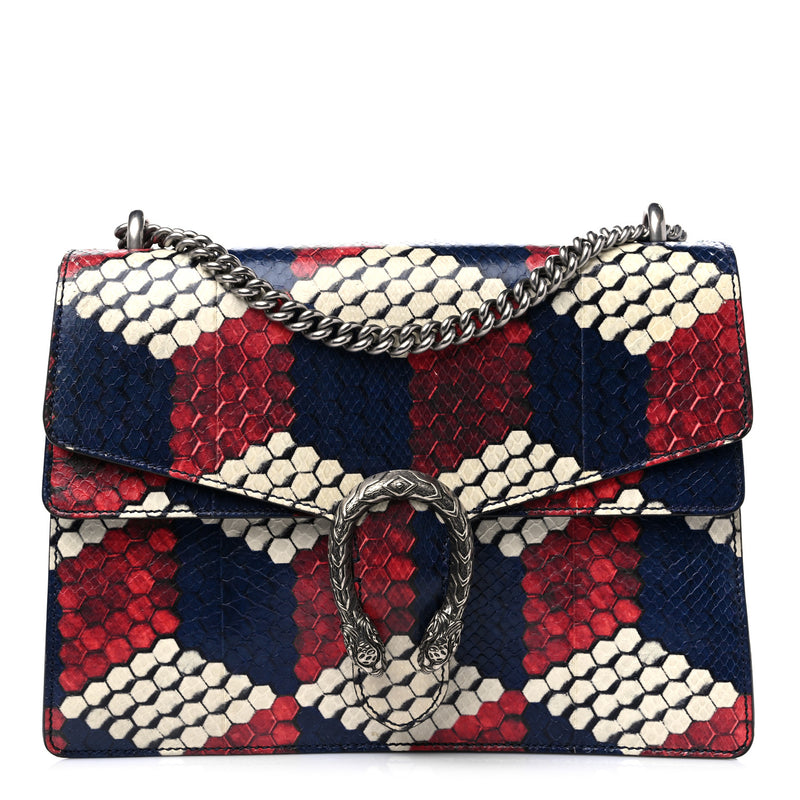 Gucci Snakeskin Cubic Medium Dionysus