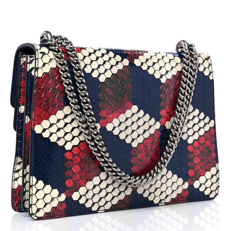 Gucci Snakeskin Cubic Medium Dionysus