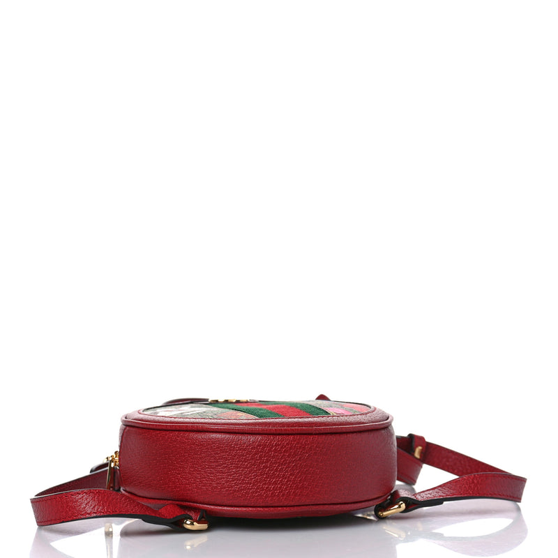 Gucci Gg Supreme Web Flora Mini Ophidia