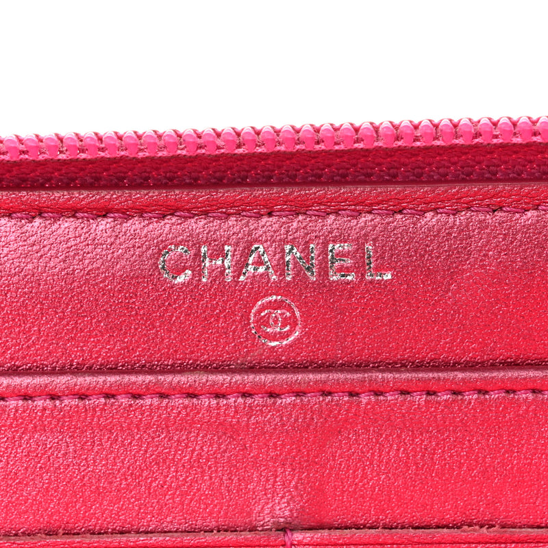 Chanel Metallic Patent Calfskin Quilted