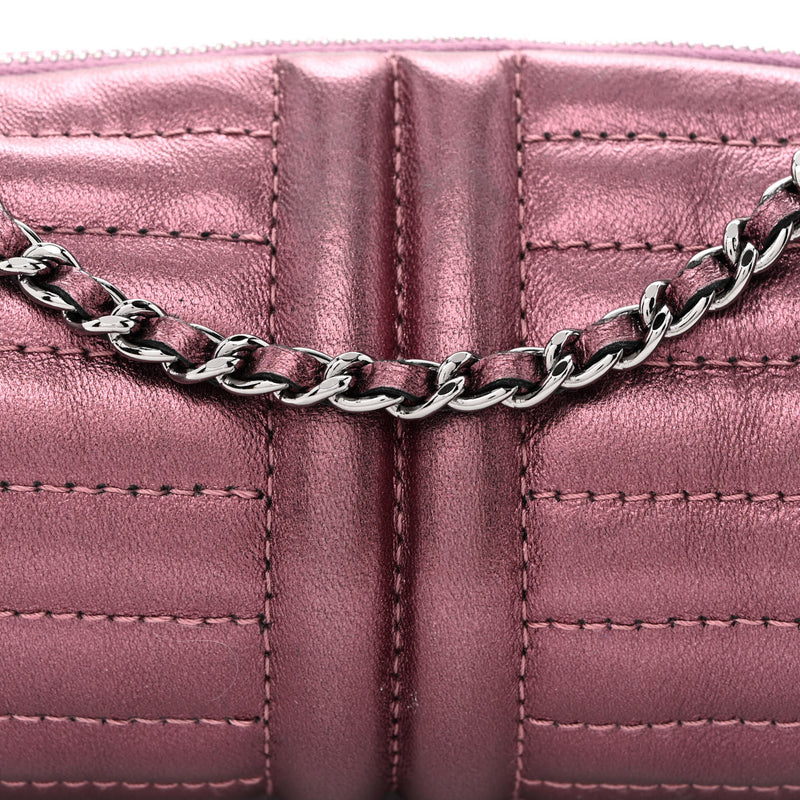 Chanel Metallic Lambskin Horizontal