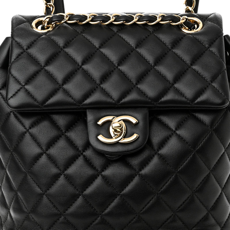 Chanel Lambskin Quilted Small Urban