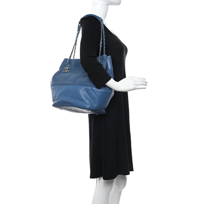 Chanel Calfskin Perforated Up In The Air