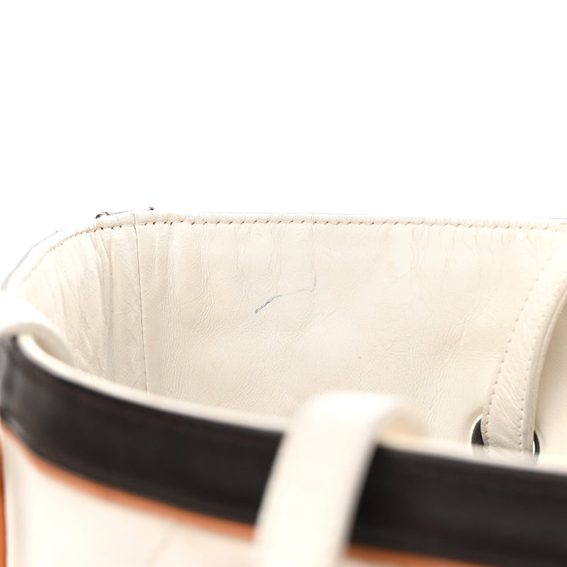 Chanel Lambskin Quilted Cc Charm Tote