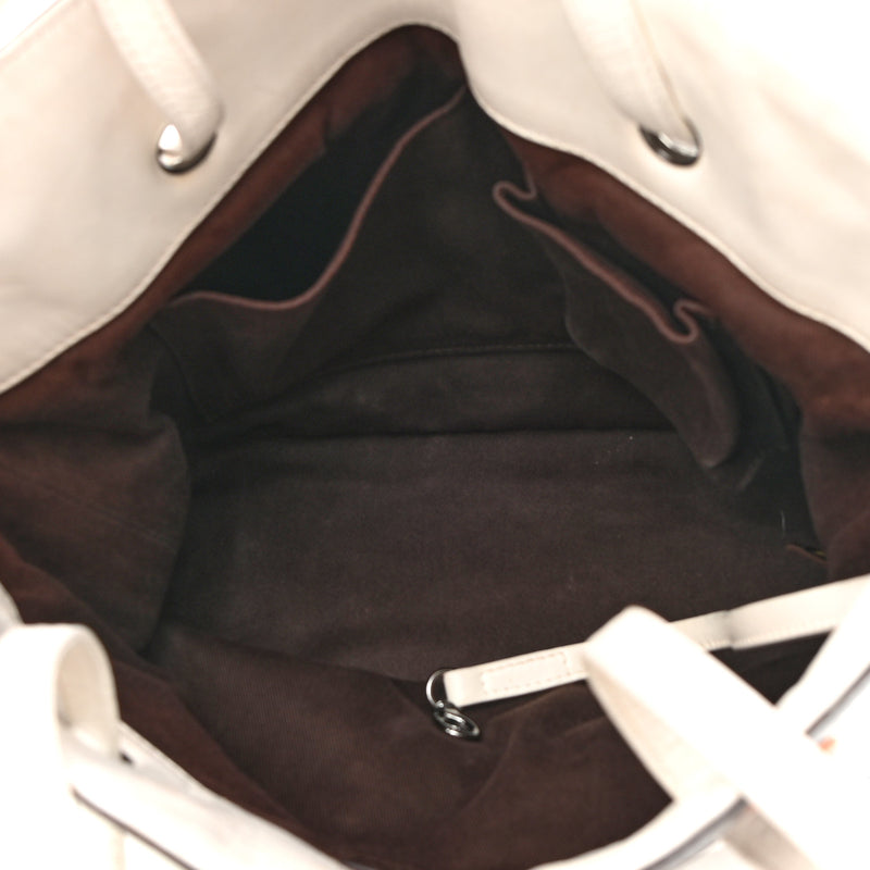 Chanel Lambskin Quilted Cc Charm Tote