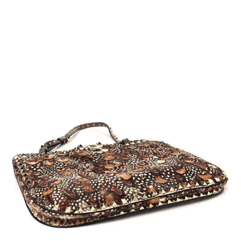 Valentino Garavani Calf Hair Feather