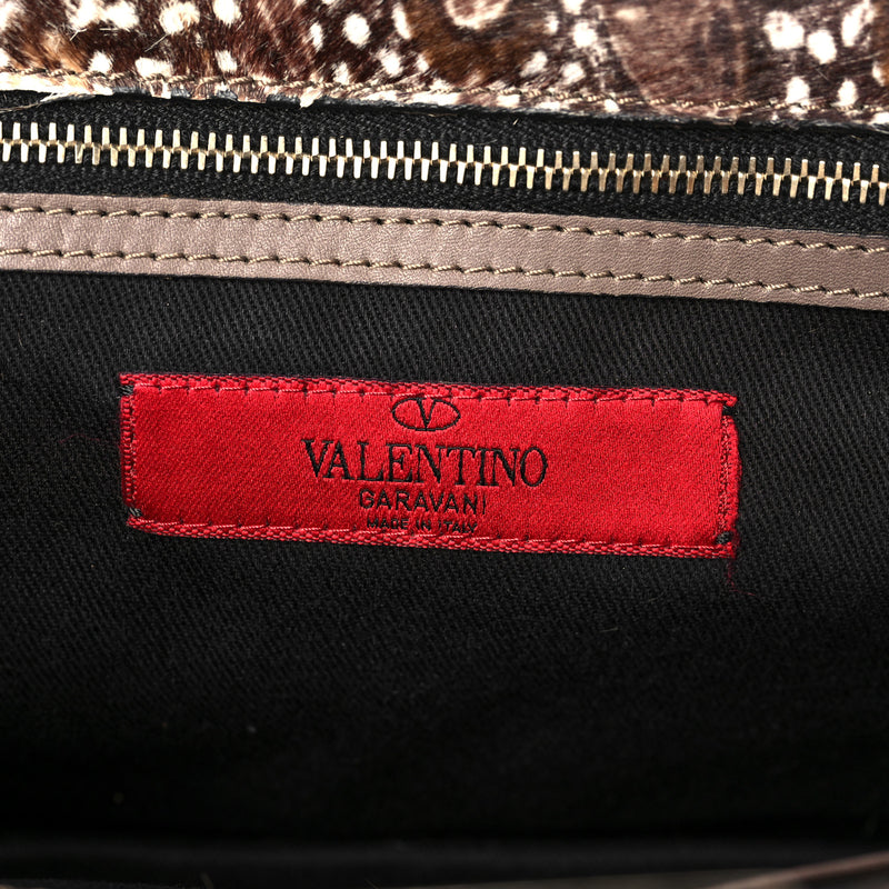 Valentino Garavani Calf Hair Feather