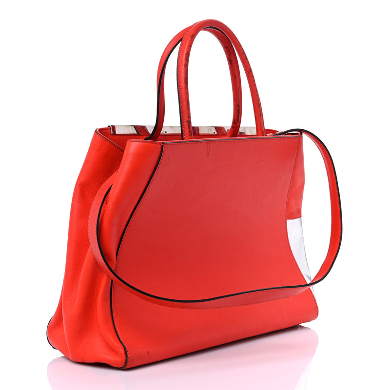 Fendi Vitello Elite Regular 2Jours Tote