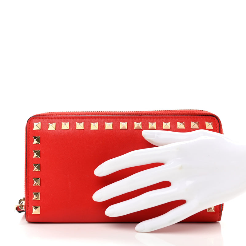 Valentino Garavani Nappa Rockstud Zip