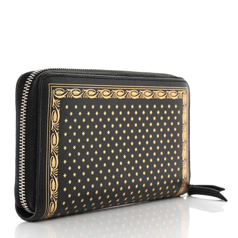 Gucci X Sega Calfskin Guccy Stars Zip