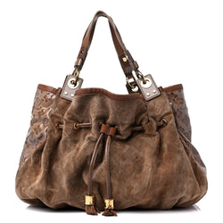 Louis Vuitton Suede Patent Irene Brown