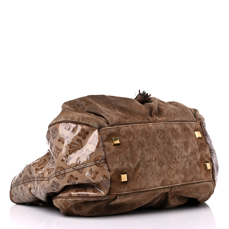 Louis Vuitton Suede Patent Irene Brown