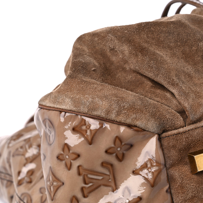 Louis Vuitton Suede Patent Irene Brown