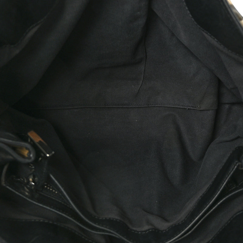 Burberry Calfskin House Check Studded