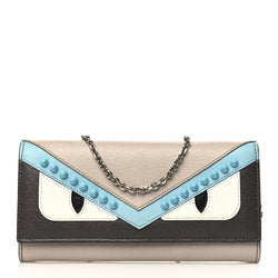 Fendi Vitello Elite Monster Eyes Studded