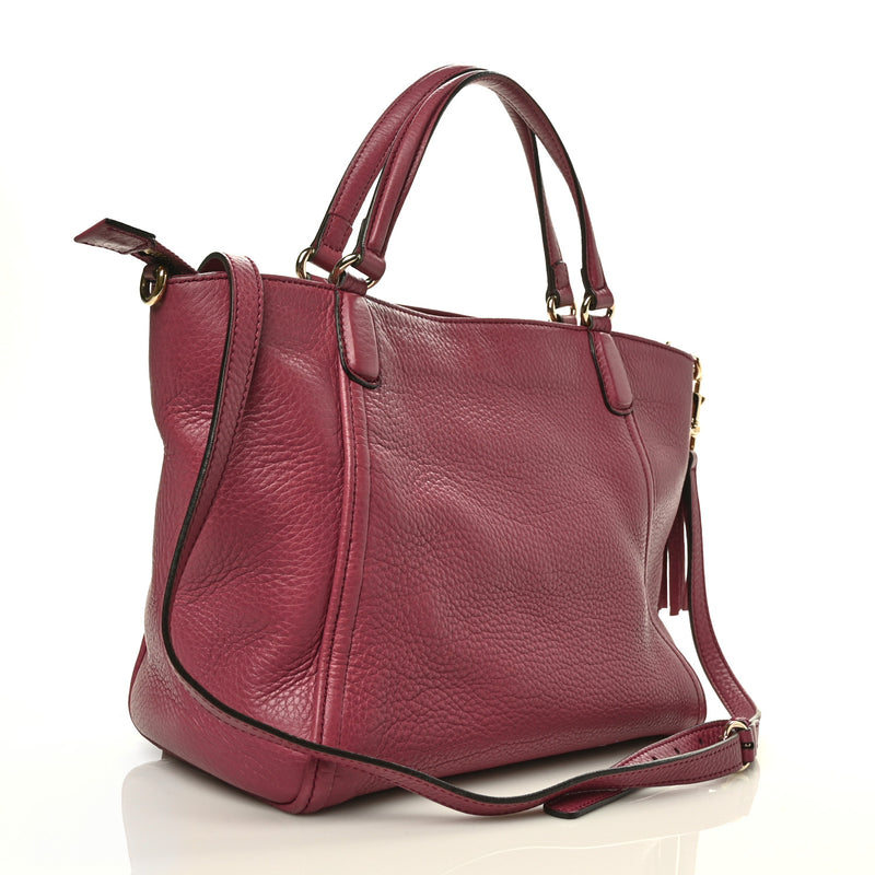 Gucci Pebbled Calfskin Small Soho Top