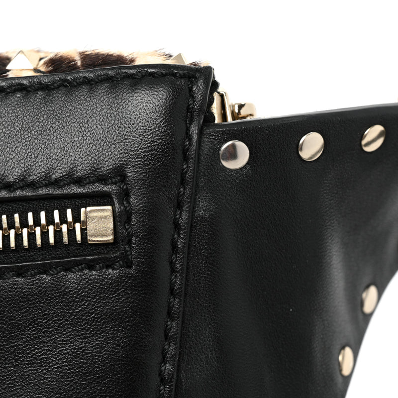 Valentino Garavani Calfskin Pony Hair