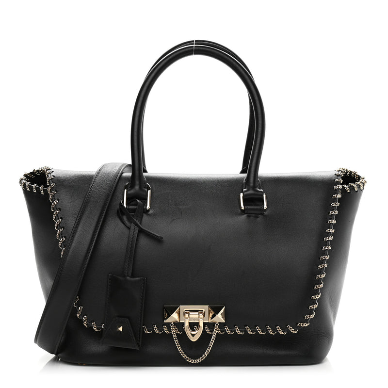 Valentino Garavani Calfskin Groumette