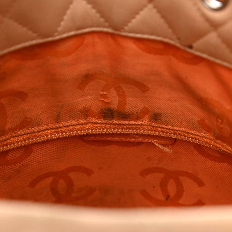 Chanel Calfskin Quilted Medium Cambon