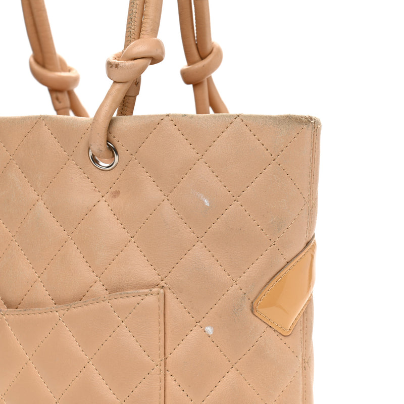 Chanel Calfskin Quilted Medium Cambon