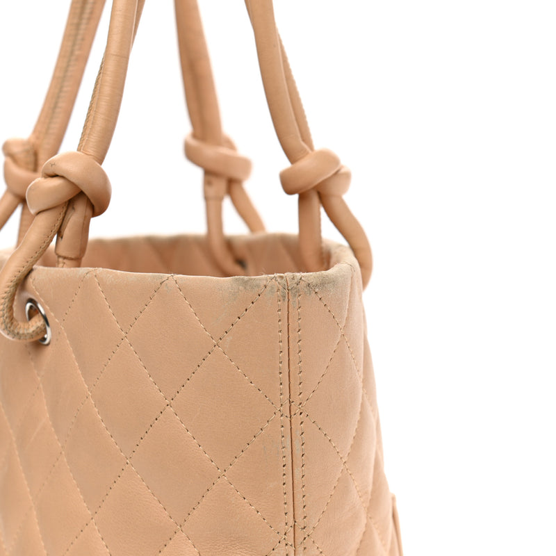 Chanel Calfskin Quilted Medium Cambon